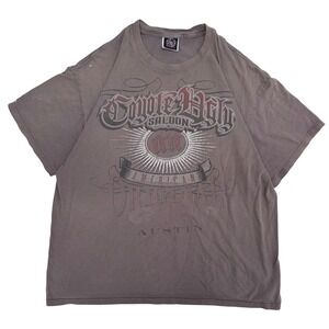 Coyote Ugly Saloon Austin Texas Graphic T-Shirt Mens XL Brown Ugly Wear Vintage